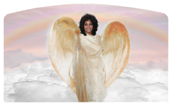 DACRO-119-PK Angel (AA) Clouds Pink